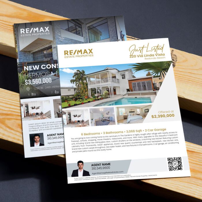 RE/MAX Estate Properties Property Flyers Example Image