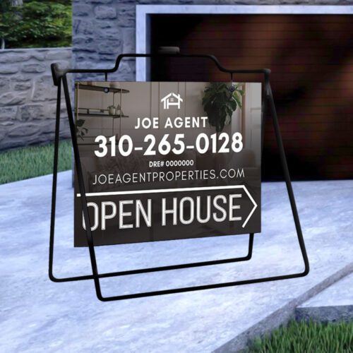 Open House Signs Example Image