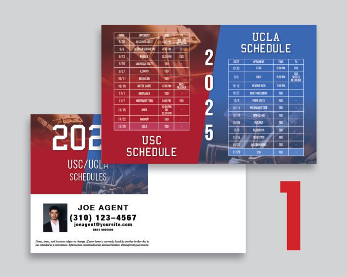 USC & UCLA Postcards - Image 2