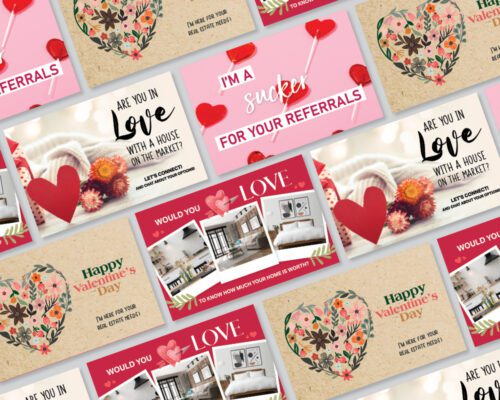 Valentine's Day Postcards Example Image