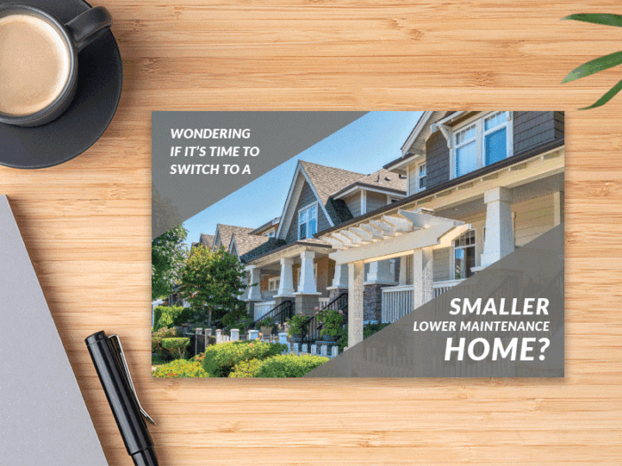 Downsizing Postcards